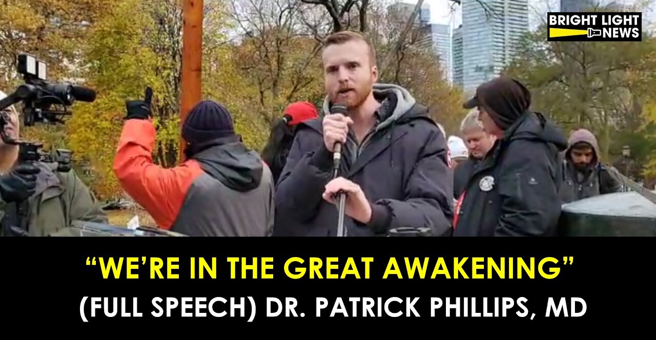 "We're in the Great Awakening" - Dr. Patrick Phillips, MD (Full Speech from Worldwide Rally 5)