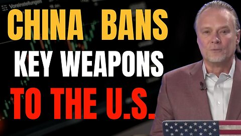 China BANS Key Weapons to the U.S. | Rigged W/Terry Sacka, AAMS