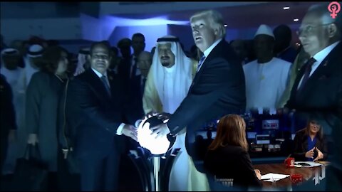 Trump Does The Orb