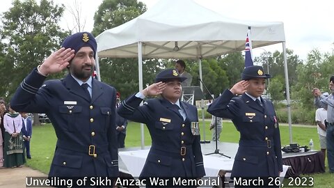 Highlight - Unveiling of Sikh Anzac War Memorial