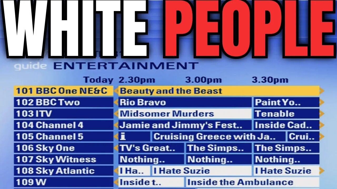 Sky TV Go WOKE! (Exposed)