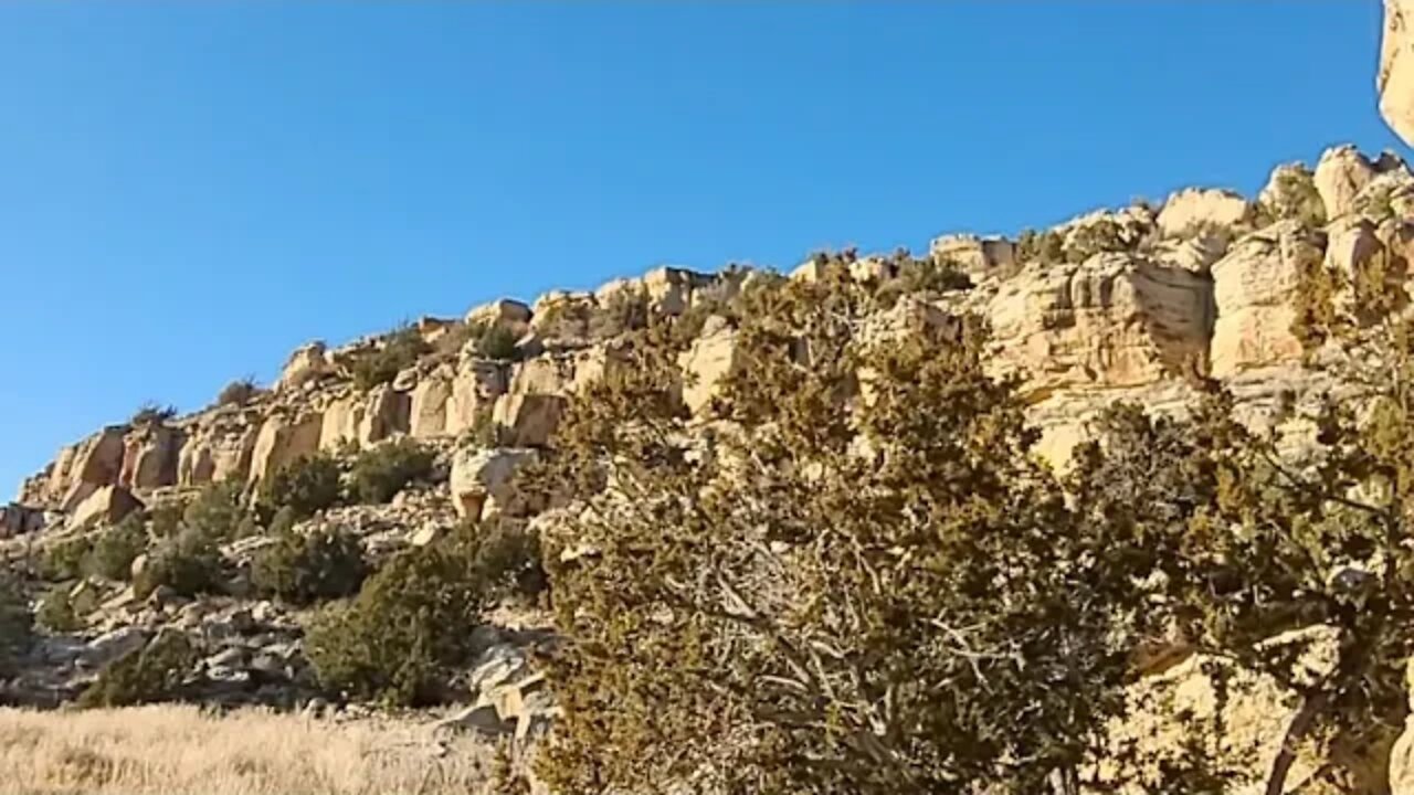 Sacred Zuni Location, On Scene Petroglyphs, Kivas, Ruins