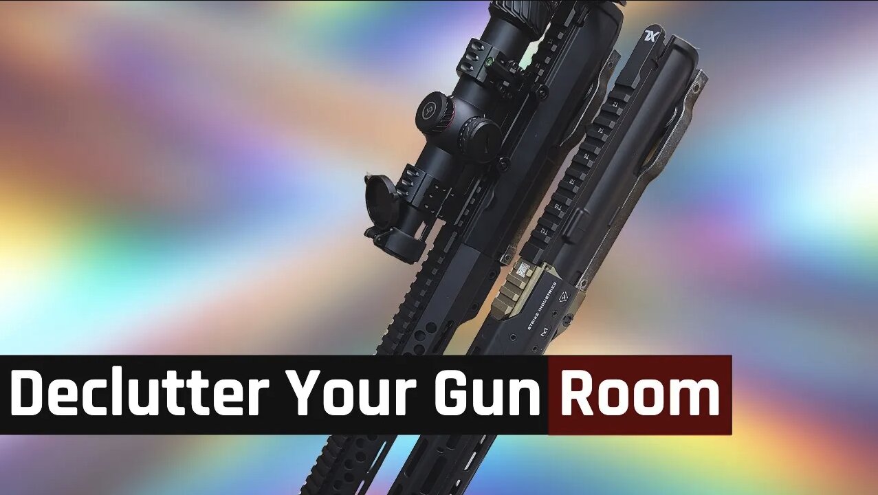 The HANG-AR System: Does This Wall Mount Perfect AR15 Upper Storage?