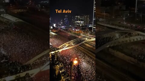 Tel Aviv Israel protests against Judicial reforms.