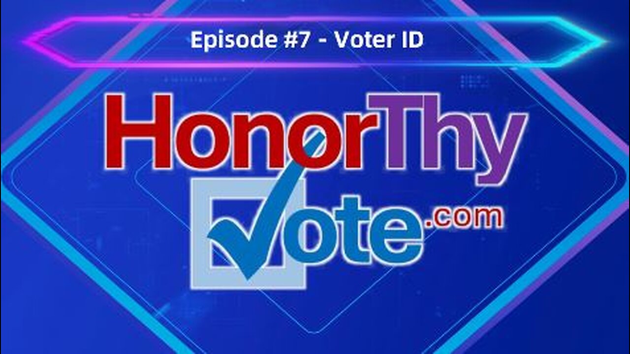 HonorThyVote #7, "Voter-ID" with Special Guest Roman Bueller, Director, Madison Coalition.