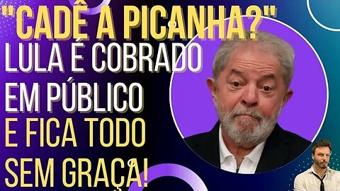 "CADÊ A PICANHA?" Lula é cobrado em público e não sabe o que falar!