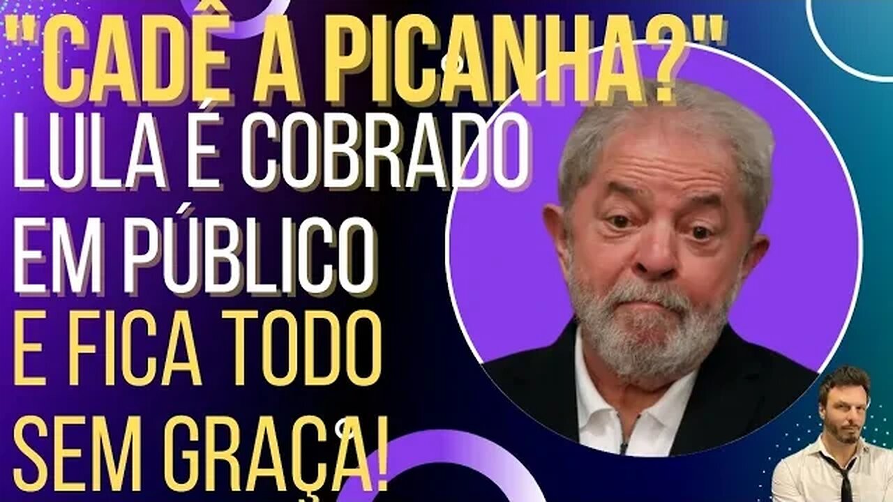 "CADÊ A PICANHA?" Lula é cobrado em público e não sabe o que falar!