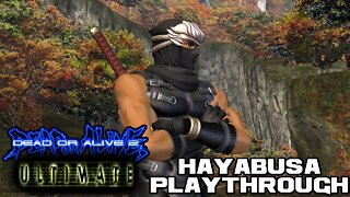 Dead or Alive 2 Ultimate - Hayabusa Playthrough - Xbox 😎Benjamillion