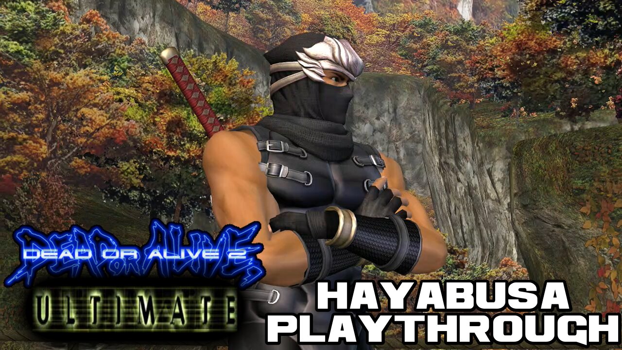 Dead or Alive 2 Ultimate - Hayabusa Playthrough - Xbox 😎Benjamillion