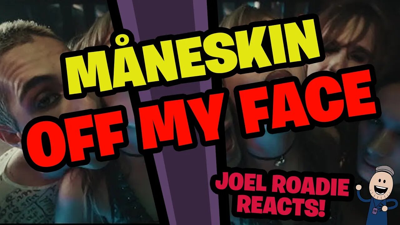 Måneskin | OFF MY FACE (Official Music Video) - Roadie Reacts