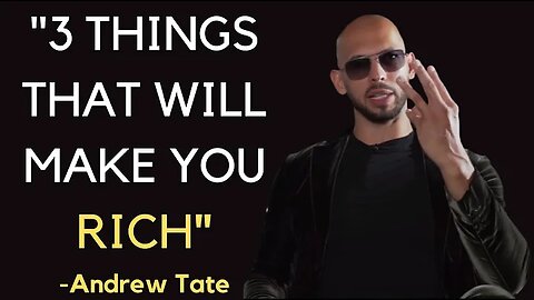 The 3 Life Hacks that will make You Rich - Andrew Tate