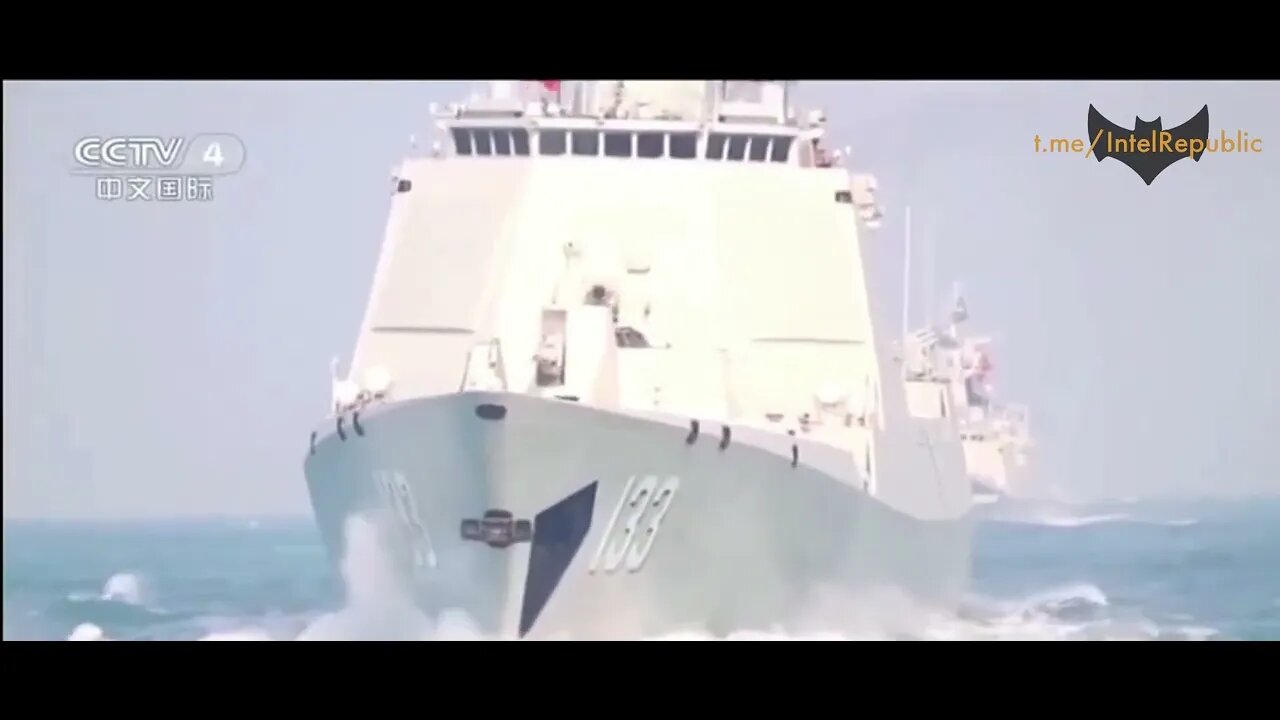 🇷🇺🇨🇳 Footage shows Chinese warship unleashing missile in training exercise, as Russia and China