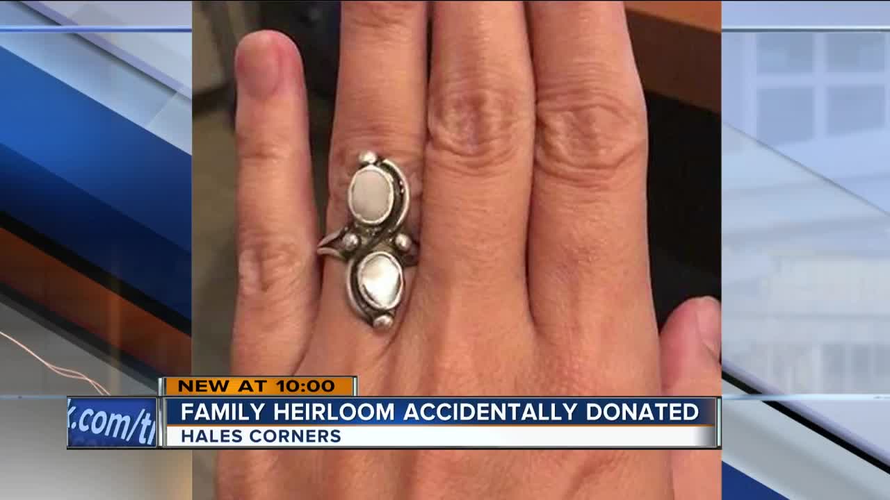 Family heirloom mistakenly given to Goodwill after woman dies