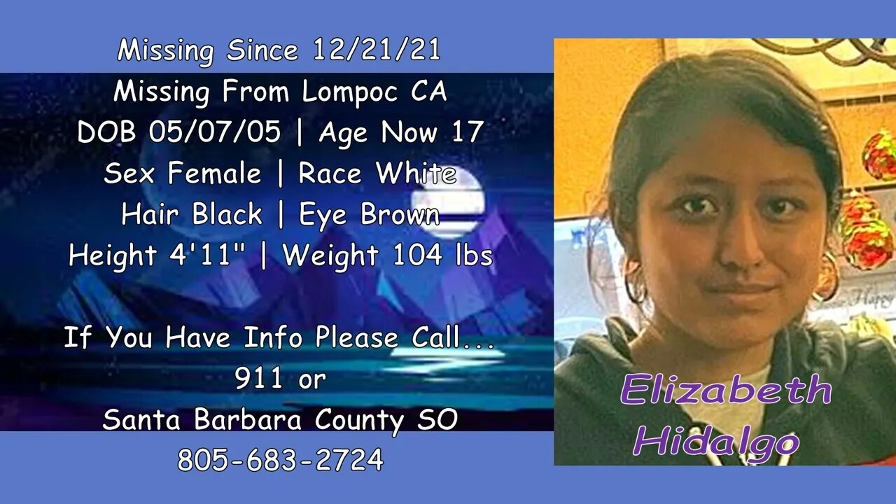 #Missing #Anniversary | Elizabeth Hidalgo | 12/21/2021