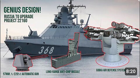 ⚓️🇷🇺 Genius Design! Russian Shipbuilders to upgrade New Little Patrol Ship for Russian Navy