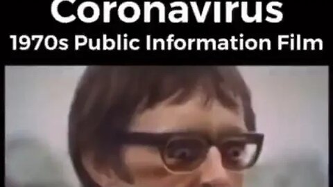 Coronavirus 1979s Public Information Film 🎥🤷🏽‍♂️