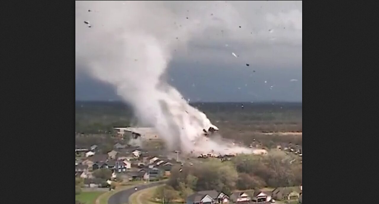 The Incredibly Destructive Power Of A Tornado