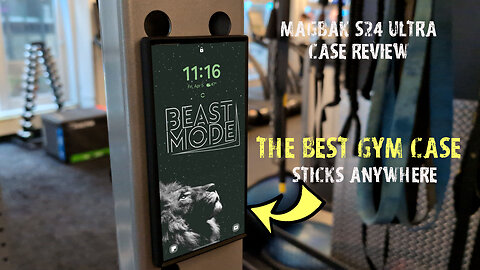 Samsung S24 Ultra Magbak Case : The Stick It Anywhere Case!
