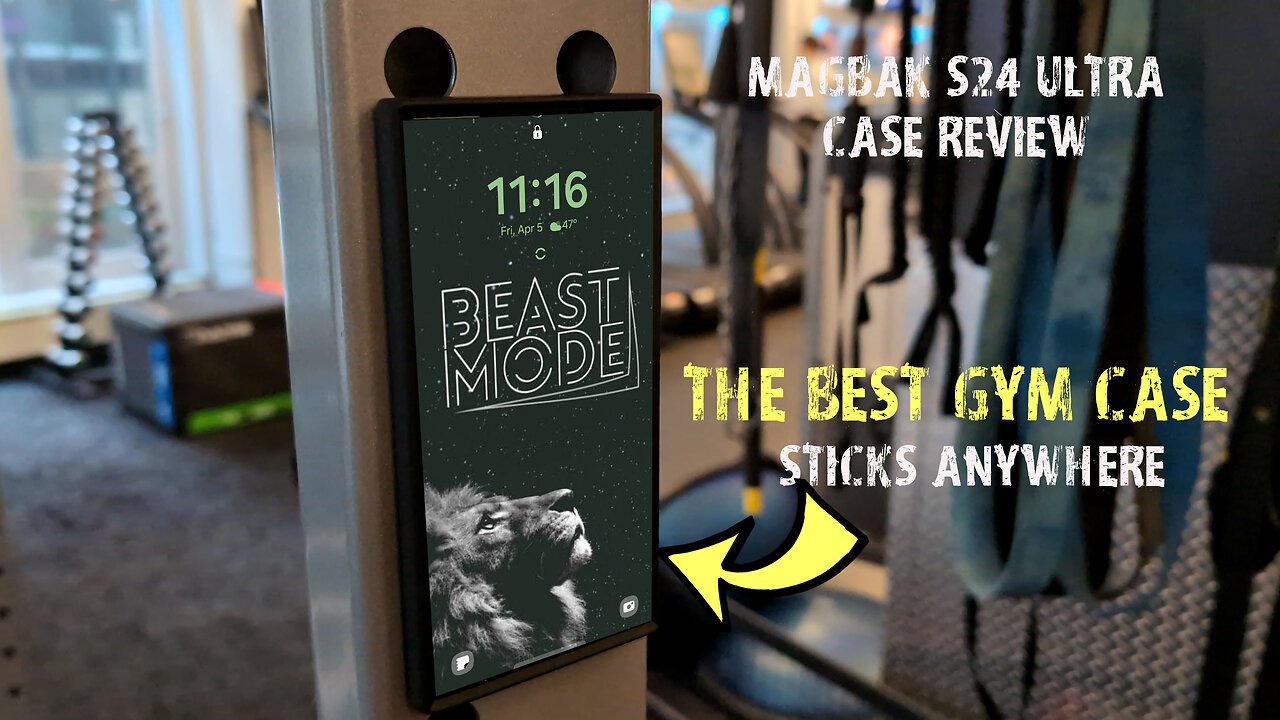 Samsung S24 Ultra Magbak Case : The Stick It Anywhere Case!