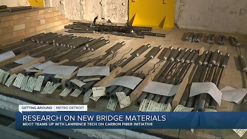 Carbon fiber being used to create safer bridges in Michigan