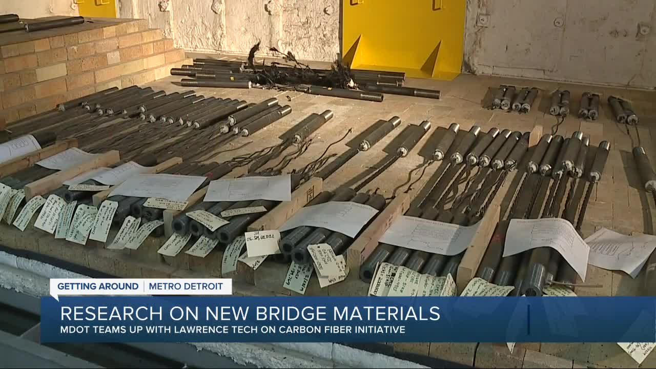 Carbon fiber being used to create safer bridges in Michigan