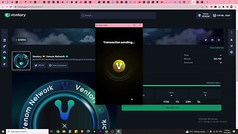 Interested In The Venom Network Airdrop? Mint This Ventory NFT Asap!