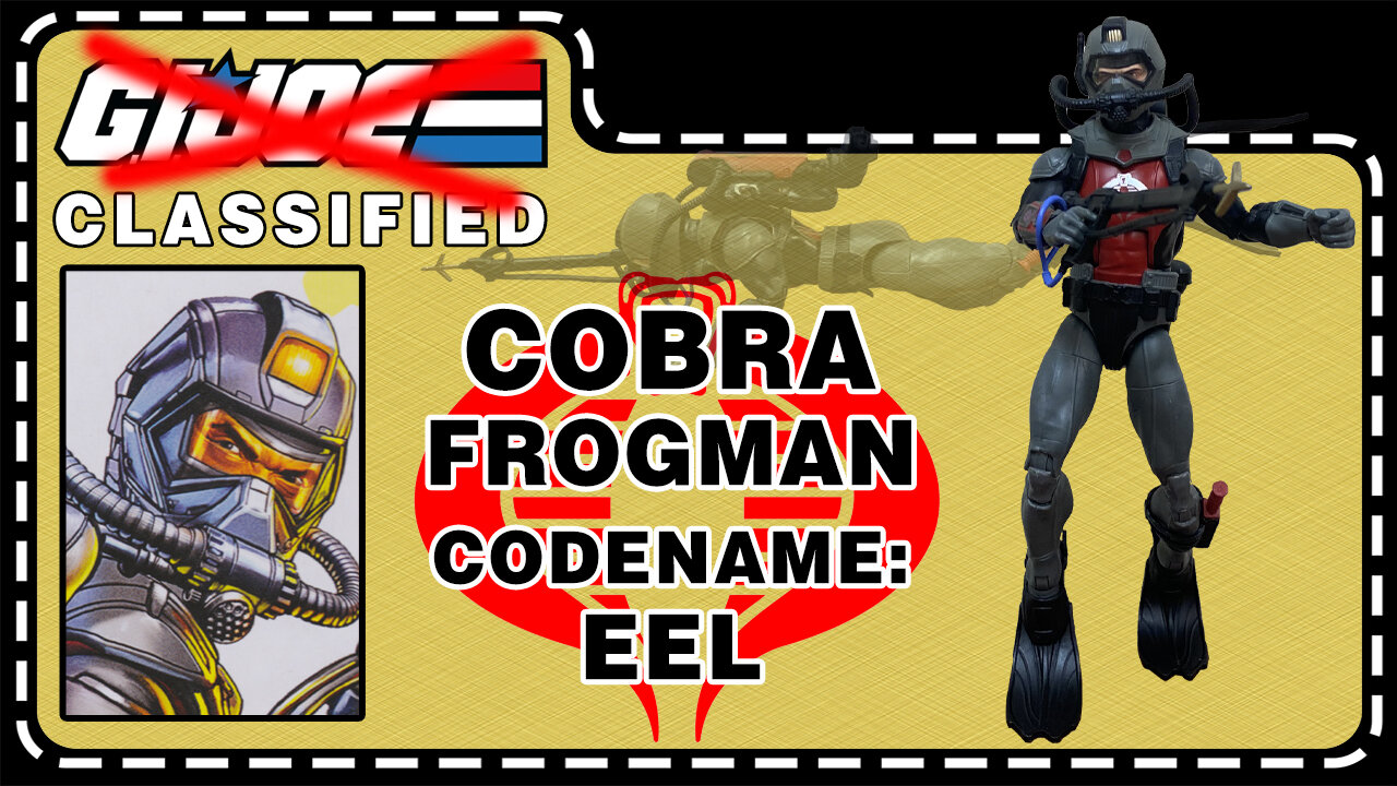 Retro Cobra Eel - Retro Card G.I. Joe Classified - Unboxing & Review