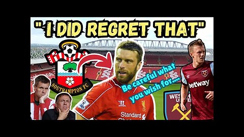 Rickie Lambert REGRETTED his LIVERPOOL move " It didn't work out for me"