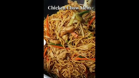 Full recipe chicken 🍗 chow main so much taste Yammy