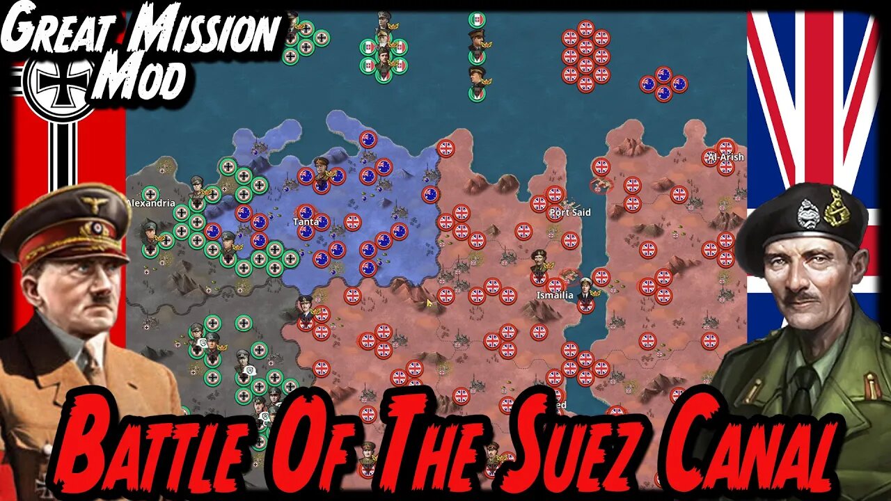 BATTLE OF THE SUEZ CANAL! Great Mission Mod