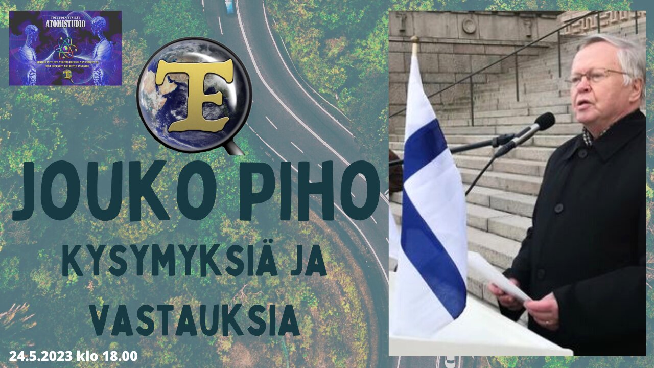 ATOMIstudio: Jouko Piho - Kysymyksiä ja vastauksia 24.5.23