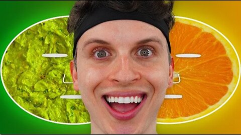 Avocado VS Orange Face Mask