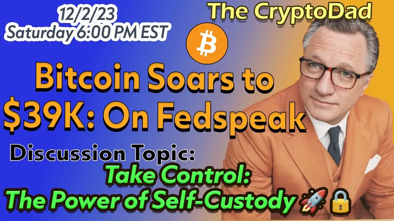 Bitcoin Soars to $39K: Fed's Impact & Future Predictions - CryptoDad Live Q&A 🚀💰 Part 2