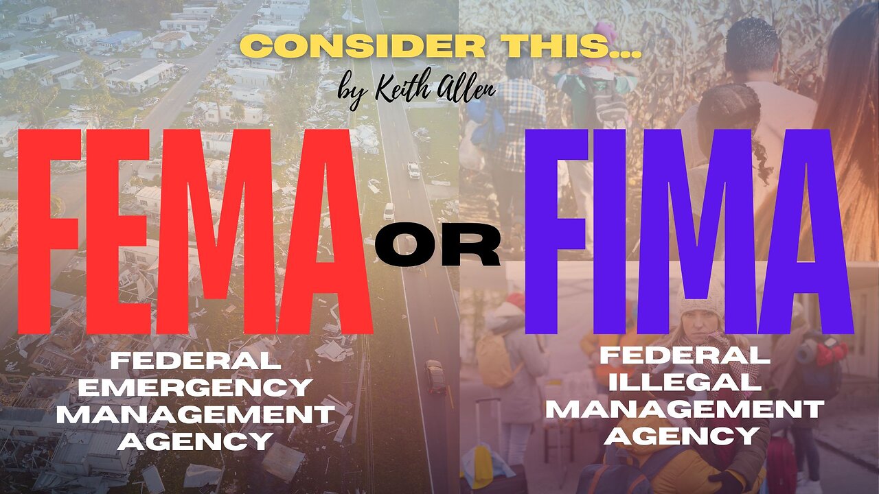 Consider this… “FEMA or FIMA?"