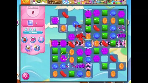 Candy Crush Level 3290 Talkthrough, 20 Moves 0 Boosters