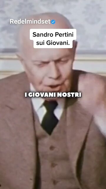 Sandro Pertini sui Giovani