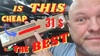 Is THIS the BEST CHEAP Soldering iron in the WORLD ??? ATTEN