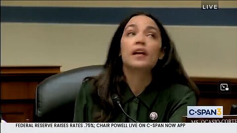 AOC explains to a weapons manufacturer what a Valknot is and why it's bad they used a person