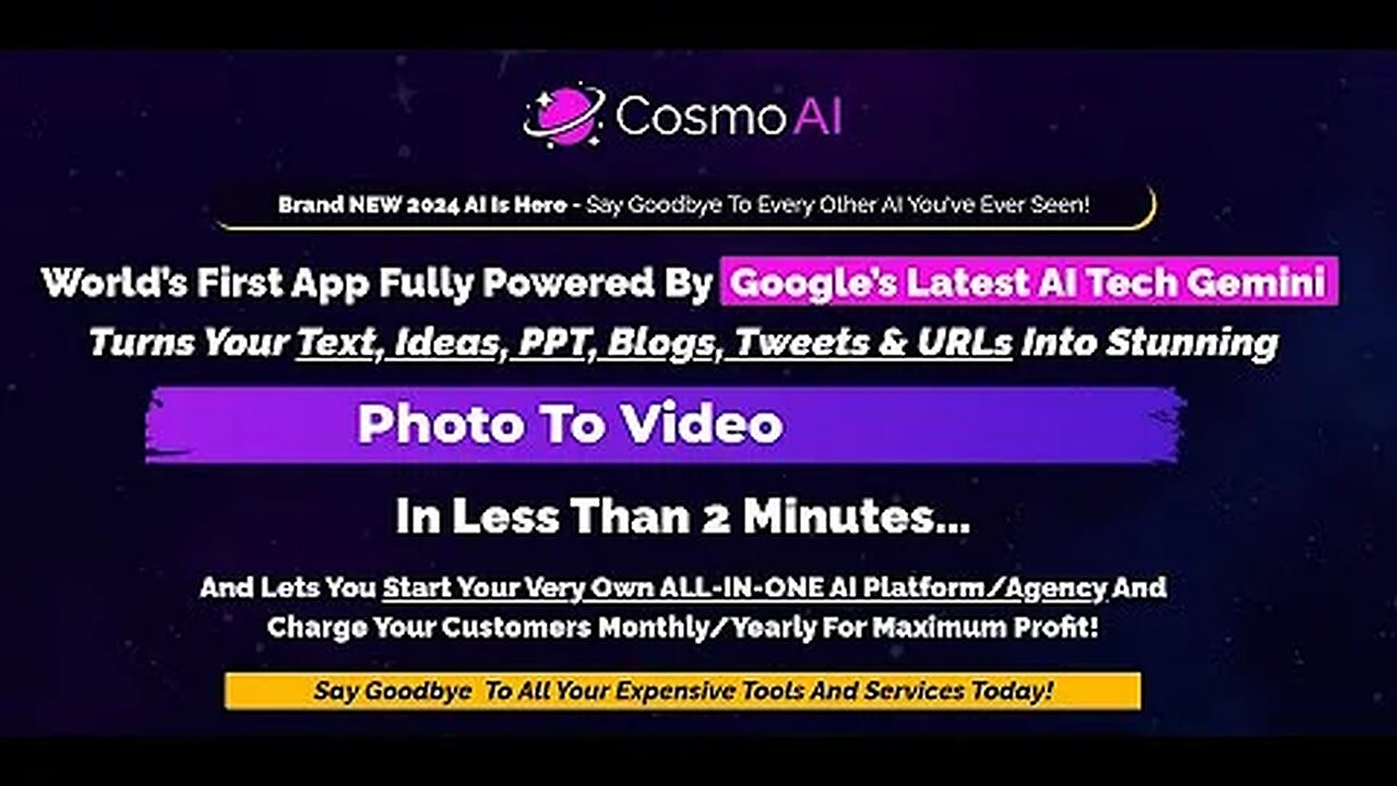 Cosmo AI Review – World’s First App Fully Powered By Google’s Latest AI Tech “Gemini” That