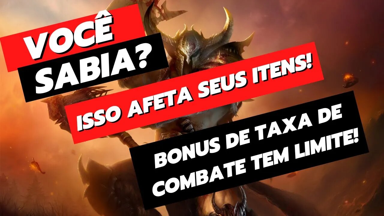 Diablo Immortal - Existe um limite de bonus da taxa de combate