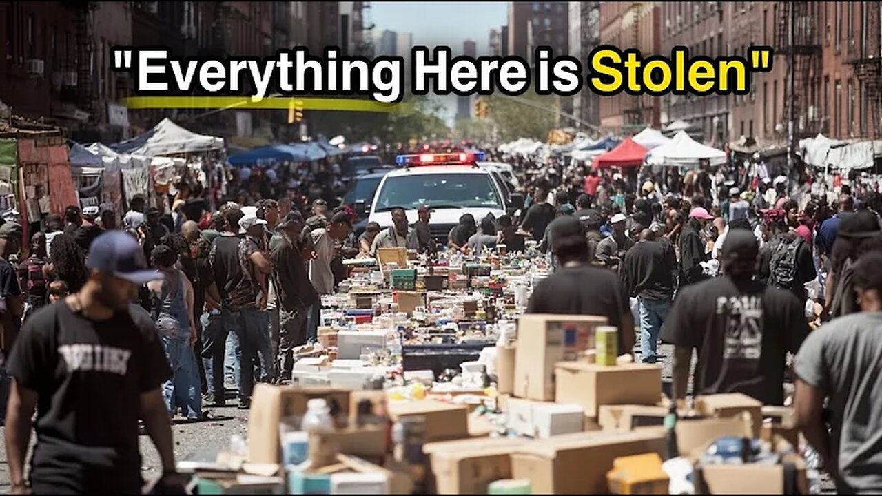 Migrant Thieves Loot Stores to Build Illegal NYC Market…