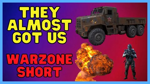 They Almost Got Us | CoD Warzone Shorts #shorts