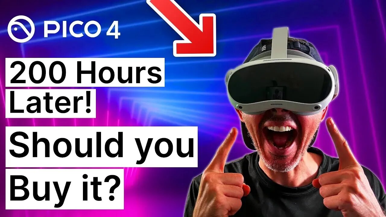 PICO 4 200 HOURS LATER! Should you buy it? Review Gameplay and more!