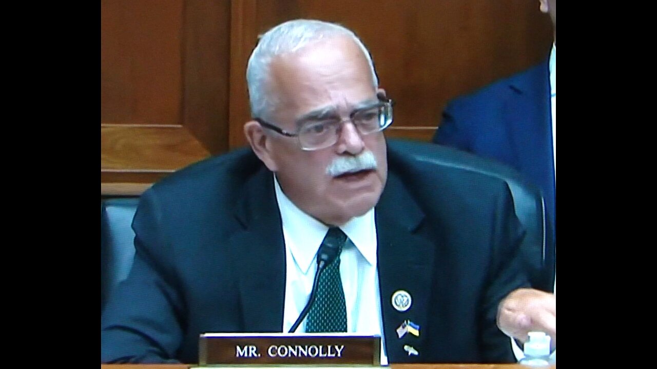 Hearings on Kim Cheatle's failures of the Secret Service wow Mr. Connolly is so upset lol