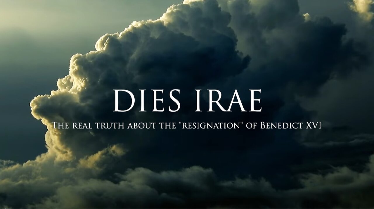 DIES IRAE - Nothing but the truth about Benedict XVI's resignation.⬇️