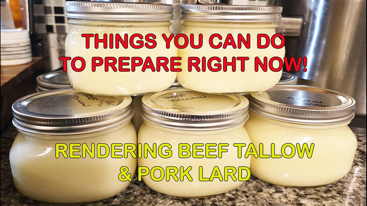 Things you can do now - Tallow & Lard