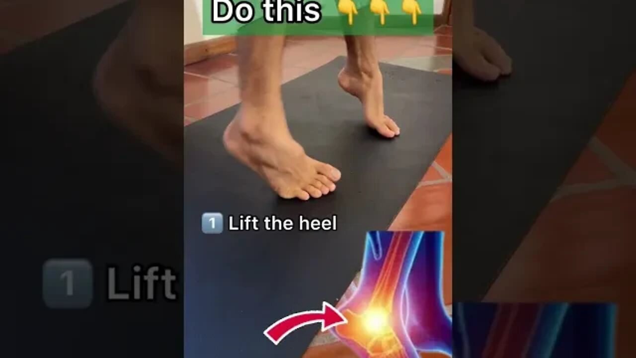 Ankle Pain Fix (Simple Exercise)