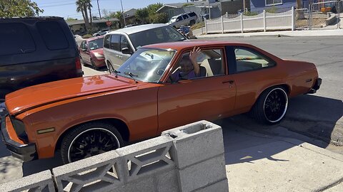 Got Mom’s driving the classic 1978 Chevy nova ￼