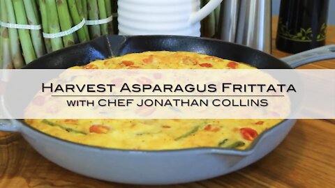 Harvest Asparagus Frittata with Chef Jonathan Collins