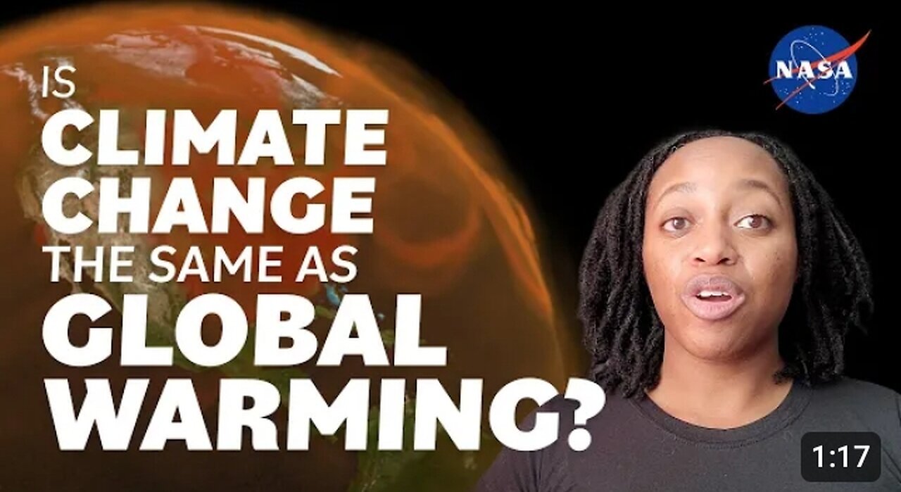 Is Climate Change the Same as Global warming?_ we asked a nasa Expert